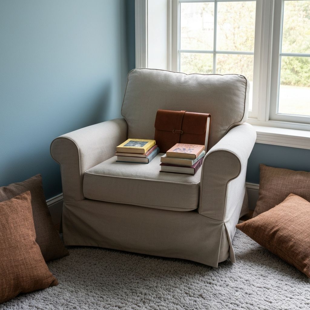 Reading space with curated books