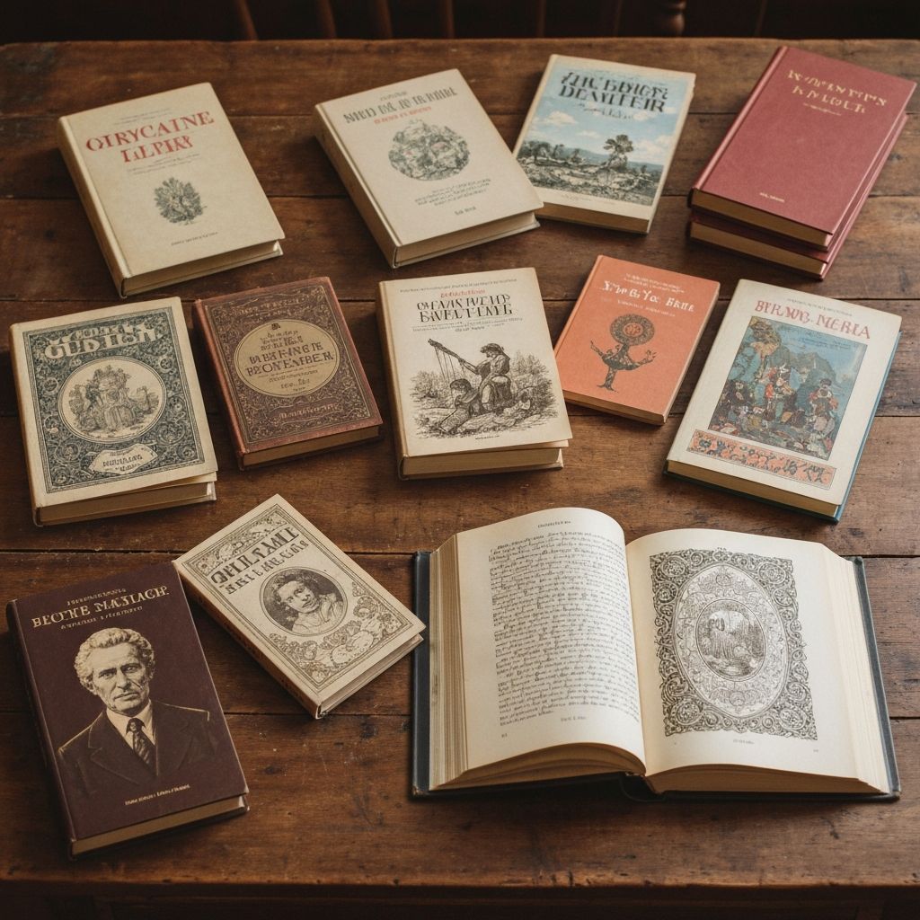 Curated books and zines